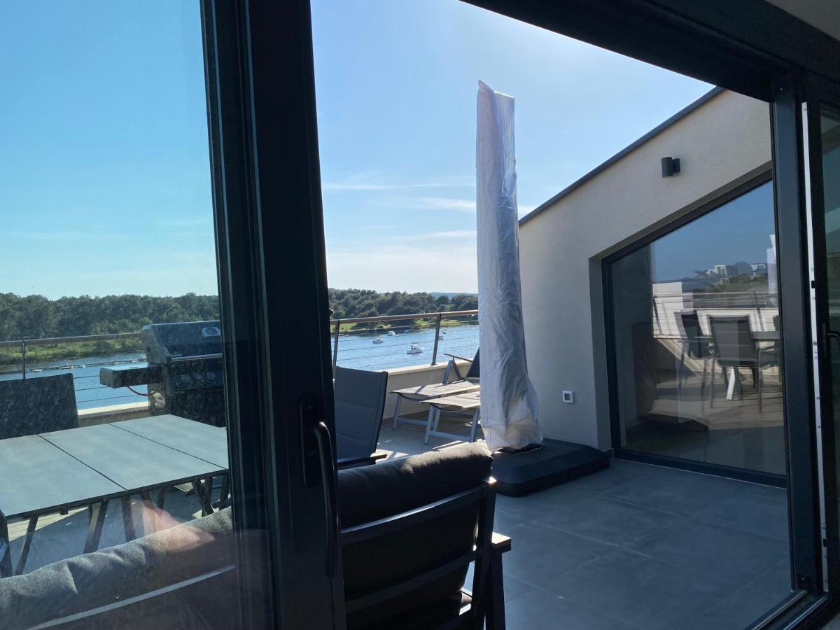 Ferienwohnung Penthouse Sunset Medulin Exterior foto