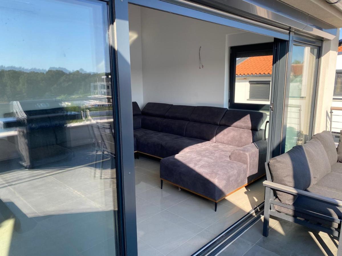 Ferienwohnung Penthouse Sunset Medulin Exterior foto